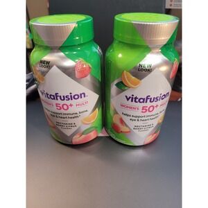 Vitafusion women 50+‎ multi vitamin gummies 2 pk 120 count per bottle
